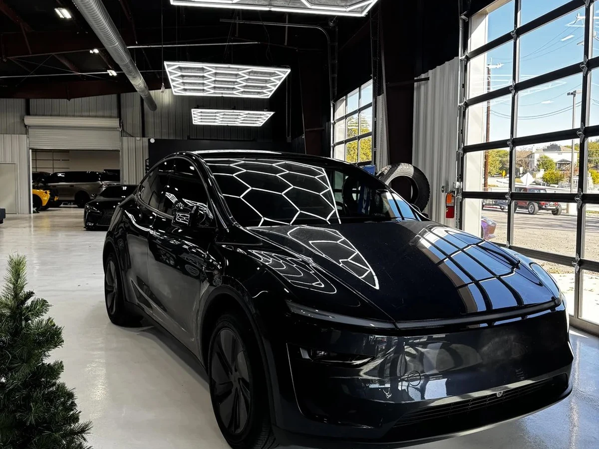 Freshly tinted car windows at Car Sound Security & Safety in Fremont, CA